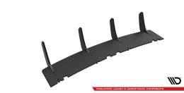 Street Pro Heckschürze Heck Ansatz Diffusor passend für Audi RS6 Avant C6 SCHWARZ