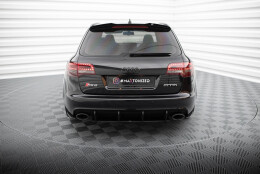 Street Pro Heckschürze Heck Ansatz Diffusor passend für Audi RS6 Avant C6