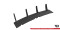 Street Pro Heckschürze Heck Ansatz Diffusor passend für Audi RS6 Avant C6 SCHWARZ