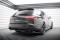 Mittlerer Cup Diffusor Heck Ansatz DTM Look passend für Audi RS6 Avant C6 schwarz Hochglanz