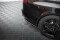 Heck Ansatz Flaps Diffusor passend für Audi RS6 Avant C6 schwarz Hochglanz
