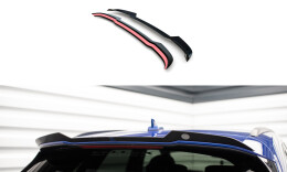 Heck Spoiler Aufsatz Abrisskante passend für Audi Q5 S-Line SUV Mk2 Facelift schwarz Hochglanz