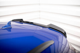 Heck Spoiler Aufsatz Abrisskante passend für Audi Q5 S-Line SUV Mk2 FL schwarz Hochglanz