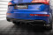 Mittlerer Cup Diffusor Heck Ansatz DTM Look passend für Audi Q5 S-Line SUV Mk2 Facelift schwarz Hochglanz