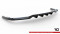 Mittlerer Cup Diffusor Heck Ansatz DTM Look passend für Audi Q5 S-Line SUV Mk2 Facelift schwarz Hochglanz