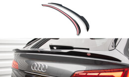 Unterer Heck Spoiler Aufsatz Abrisskante für Audi...