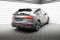 Mittlerer Cup Diffusor Heck Ansatz DTM Look passend für Audi SQ5 / Q5 S-Line Sportback Mk2 Facelift schwarz Hochglanz