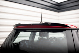 Heck Spoiler Aufsatz Abrisskante passend für Mini One R56 schwarz Hochglanz