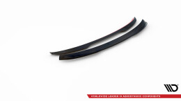 Heck Spoiler Aufsatz Abrisskante passend für Mini One R56 schwarz Hochglanz