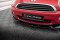 Cup Spoilerlippe Front Ansatz für Mini One R56 schwarz Hochglanz