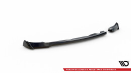 Heck Ansatz Flaps Diffusor passend für Mini One R56 schwarz Hochglanz