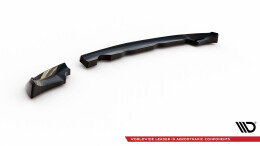 Heck Ansatz Flaps Diffusor passend für Mini One R56 schwarz Hochglanz