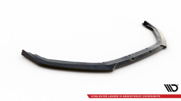 Cup Spoilerlippe Front Ansatz V.1 für Peugeot 208 GT Mk2 schwarz Hochglanz