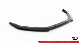 Cup Spoilerlippe Front Ansatz V.1 passend für Peugeot 208 GT Mk2 schwarz Hochglanz
