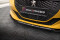 Cup Spoilerlippe Front Ansatz V.1 für Peugeot 208 GT Mk2 schwarz Hochglanz