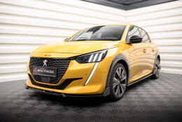 Cup Spoilerlippe Front Ansatz V.1 + Flaps passend für Peugeot 208 GT Mk2