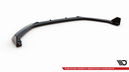Cup Spoilerlippe Front Ansatz V.1 + Flaps passend für Peugeot 208 GT Mk2