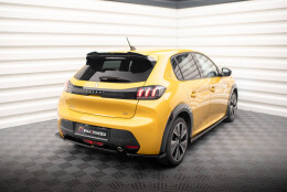 Heck Ansatz Flaps Diffusor passend für Peugeot 208...