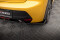 Heck Ansatz Flaps Diffusor passend für Peugeot 208 GT Mk2 schwarz Hochglanz