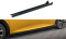 Seitenschweller Ansatz Cup Leisten + Flaps für Peugeot 208 GT Mk2 FLAPS MATT