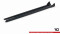 Seitenschweller Ansatz Cup Leisten + Flaps für Peugeot 208 GT Mk2 FLAPS MATT