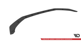 Street Pro Cup Spoilerlippe Front Ansatz für Peugeot 208 GT Mk2 ROT