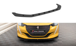 Street Pro Cup Spoilerlippe Front Ansatz passend für Peugeot 208 GT Mk2 rot