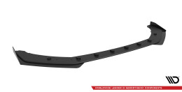 Street Pro Cup Spoilerlippe Front Ansatz passend für Peugeot 208 GT Mk2 SCHWARZ+ HOCHGLANZ FLAPS