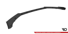Street Pro Cup Spoilerlippe Front Ansatz passend für Peugeot 208 GT Mk2 SCHWARZ+ HOCHGLANZ FLAPS