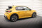 Street Pro Seitenschweller Ansatz Cup Leisten passend für Peugeot 208 GT Mk2 SCHWARZ