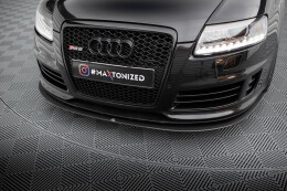 Street Pro Cup Spoilerlippe Front Ansatz für Audi RS6 Avant C6