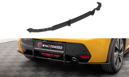 Street Pro Heck Ansatz Flaps Diffusor passend für Peugeot 208 GT Mk2 SCHWARZ