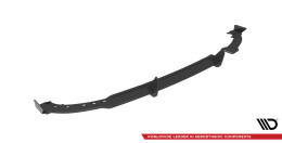 Street Pro Heck Ansatz Flaps Diffusor für Peugeot 208 GT Mk2 ROT+ HOCHGLANZ FLAPS