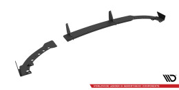 Street Pro Heck Ansatz Flaps Diffusor für Peugeot 208 GT Mk2 ROT+ HOCHGLANZ FLAPS