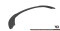 Street Pro Cup Spoilerlippe Front Ansatz für Seat Ibiza Sport Coupe Mk4 SCHWARZ