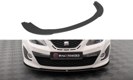 Street Pro Spoilerlippe Front Ansatz passend für Seat Ibiza Sport Coupe Mk4 rot