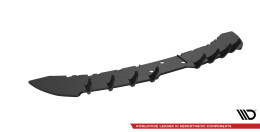 Street Pro Heckschürze Heck Ansatz Diffusor passend für Seat Ibiza Sport Coupe Mk4 SCHWARZ