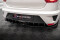 Street Pro Heckschürze Heck Ansatz Diffusor passend für Seat Ibiza Sport Coupe Mk4 SCHWARZ