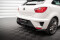 Street Pro Heckschürze Heck Ansatz Diffusor passend für Seat Ibiza Sport Coupe Mk4 SCHWARZ