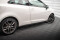 Street Pro Seitenschweller Ansatz Cup Leisten passend für Seat Ibiza Sport Coupe Mk4 rot