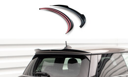 Heck Spoiler Aufsatz Abrisskante passend für Mini Cooper S F56 Facelift schwarz Hochglanz