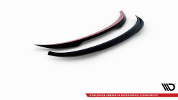 Heck Spoiler Aufsatz Abrisskante passend für Mini Cooper S F56 Facelift schwarz Hochglanz