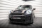 Cup Spoilerlippe Front Ansatz V.2 passend für Mini Cooper S F56 Facelift schwarz Hochglanz