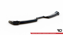 Mittlerer Cup Diffusor Heck Ansatz passend für Mini Cooper S F56 Facelift schwarz Hochglanz