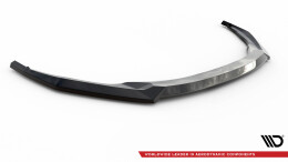 Cup Spoilerlippe Front Ansatz V.2 passend für Skoda Octavia Sportline Mk4 schwarz Hochglanz