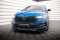 Cup Spoilerlippe Front Ansatz V.2 passend für Skoda Octavia Sportline Mk4 schwarz Hochglanz