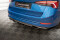 Mittlerer Cup Diffusor Heck Ansatz DTM Look für Skoda Octavia Sportline Mk4 schwarz Hochglanz