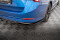 Mittlerer Cup Diffusor Heck Ansatz DTM Look passend für Skoda Octavia Sportline Mk4 schwarz Hochglanz
