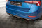 Mittlerer Cup Diffusor Heck Ansatz DTM Look passend für Skoda Octavia Sportline Mk4 schwarz Hochglanz