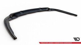 Mittlerer Cup Diffusor Heck Ansatz DTM Look passend für Renault Megane GT Line Grandtour Mk3 Facelift schwarz Hochglanz